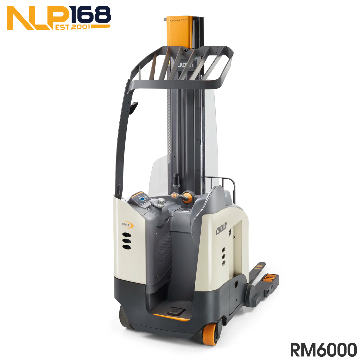 xe-nang-reach-truck-crown-rm6000-forklift Xe nâng reach truck crown rm6000 forklift