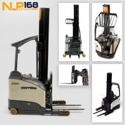 reach truck crown rm6000s sit-down